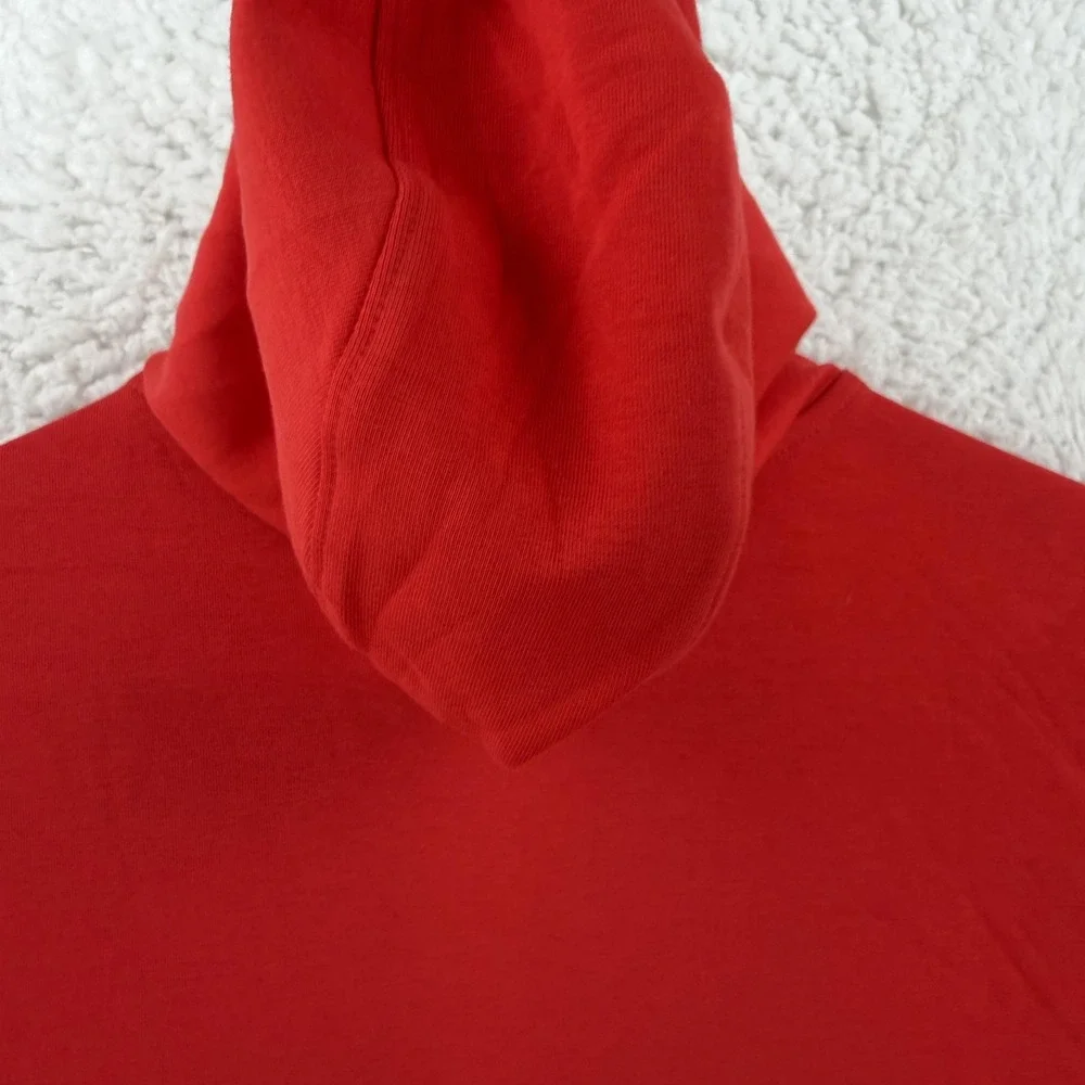 Old Navy Active Kids XL 14-16 Red Dynamic Fleece Pullover Hoodie Zip Pockets